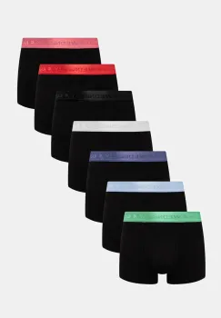 Karl Lagerfeld boxeri 7-pack barbati, culoarea negru, A1M47118 imagine