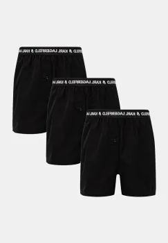 Karl Lagerfeld boxeri de bumbac 3-pack culoarea negru, A1M47116 imagine