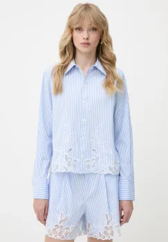 Karl Lagerfeld camasa din bumbac cu guler clasic, regular, A2W11028 imagine