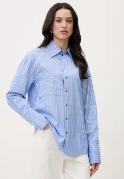 Karl Lagerfeld camasa pentru femei, din bumbac imagine