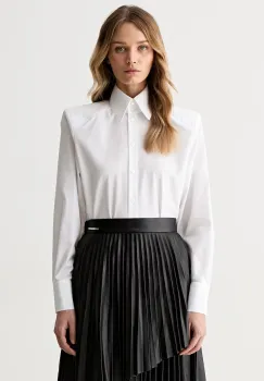 Karl Lagerfeld camasa pentru femei din bumbac imagine