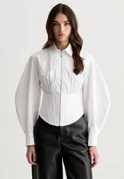 Karl Lagerfeld camasa pentru femei din bumbac imagine