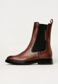 Karl Lagerfeld cizme BLAKE culoarea maro, cu toc plat, KL41460 imagine