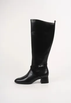 Karl Lagerfeld cizme BONNIE culoarea negru, cu toc drept, KL30375 imagine