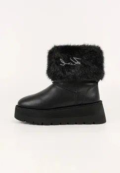 Karl Lagerfeld cizme de iarna SKYLAR culoarea negru, KL48655 imagine