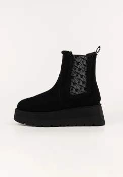 Karl Lagerfeld cizme de iarna SKYLAR culoarea negru, KL48662 imagine