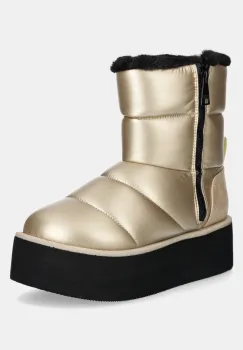 Karl Lagerfeld cizme de iarna THERMO culoarea auriu, KL48554 imagine