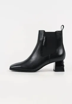 Karl Lagerfeld cizme de piele KAYLA culoarea negru, cu toc drept, izolare usoara, KL35440 imagine