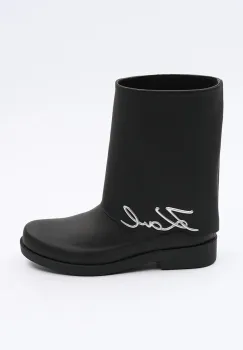 Karl Lagerfeld cizme KALOSH femei, culoarea negru, KL47064 imagine