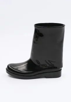 Karl Lagerfeld cizme KALOSH femei, culoarea negru, KL47064S imagine