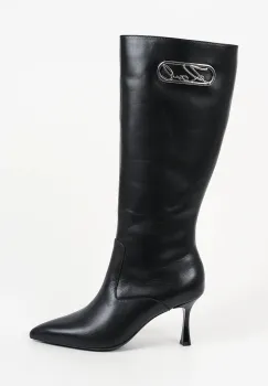 Karl Lagerfeld  cizme pentru femei din piele Sienna imagine
