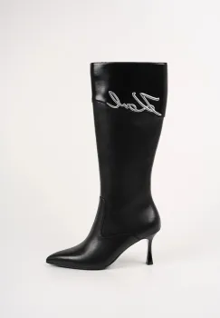 Karl Lagerfeld cizme SIENNA culoarea negru, cu toc cui, KL32775 imagine