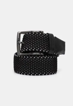 Karl Lagerfeld curea barbati, culoarea negru, 551105.805300 imagine