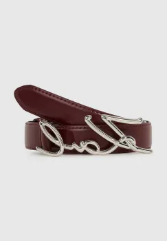 Karl Lagerfeld curea culoarea negru, A1W33205 imagine