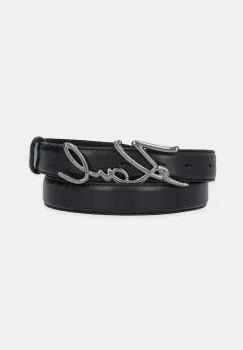 Karl Lagerfeld curea culoarea negru, A1W33205 imagine