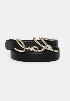Karl Lagerfeld curea de dama din piele K/SIGNATURE imagine