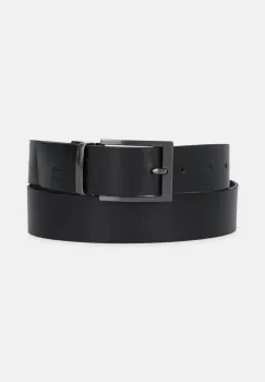 Karl Lagerfeld curea de piele culoarea negru, 553429.815300 imagine