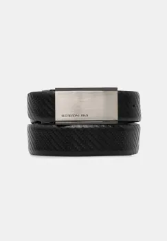 Karl Lagerfeld curea de piele culoarea negru, 554433.815302 imagine