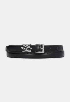 Karl Lagerfeld curea femei, culoarea negru, A1W33061 imagine