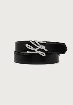 Karl Lagerfeld  curea reversibila pentru femei din piele imagine