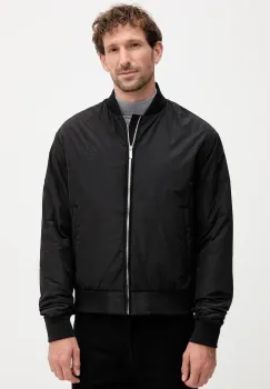 Karl Lagerfeld geaca bomber culoarea negru, de tranzitie, 553590.505710 imagine