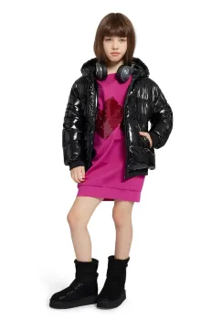 Karl Lagerfeld geaca copii culoarea negru, Z30599 imagine