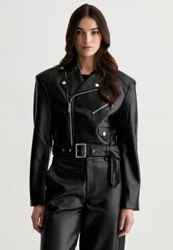 Karl Lagerfeld geaca de biker pentru femei imagine