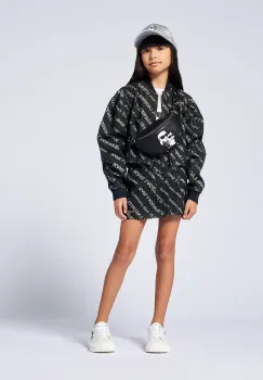 Karl Lagerfeld geaca de bumbac pentru copii culoarea negru, Z30487 imagine