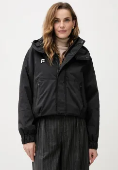 Karl Lagerfeld geaca IKON culoarea negru, de tranzitie, LWEMP606 imagine