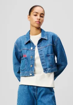 Karl Lagerfeld geaca jeans de tranzitie, A2W14041 imagine