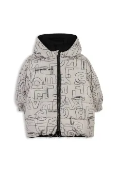 Karl Lagerfeld geaca reversibila pentru bebelusi culoarea bej, Z30663 imagine