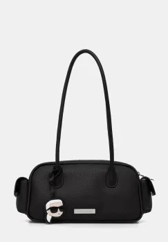 Karl Lagerfeld geanta baguette pentru femei cu imitatie de piele IKON imagine