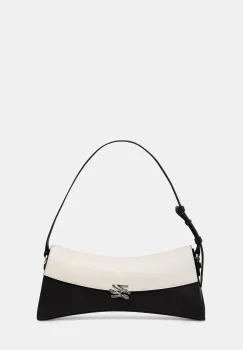 Karl Lagerfeld geanta baguette pentru femei din piele K/AUTOGRAPH imagine