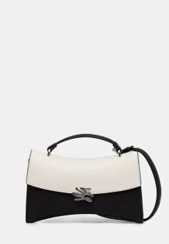 Karl Lagerfeld geanta baguette pentru femei din piele K/AUTOGRAPH imagine