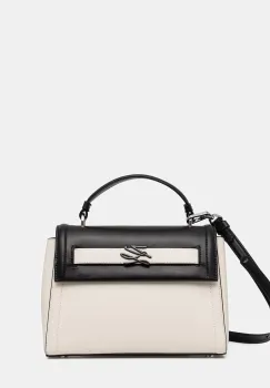 Karl Lagerfeld geanta baguette pentru femei din piele K/AUTOGRAPH imagine