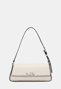 Karl Lagerfeld geanta baguette pentru femei din piele K/SIGNATURE imagine
