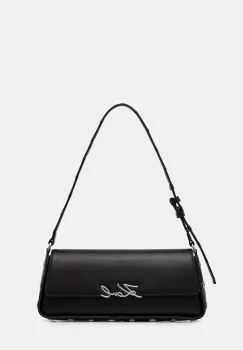 Karl Lagerfeld geanta baguette pentru femei din piele K/SIGNATURE imagine
