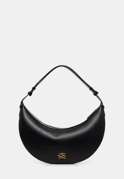 Karl Lagerfeld geanta croissant pentru femei, din piele K/AUTOGRAPH imagine