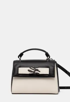 Karl Lagerfeld Geanta crossbody de dama din piele K/AUTOGRAPH imagine