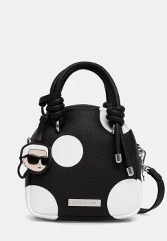 Karl Lagerfeld geanta crossbody pentru femei cu imitatie de piele IKON imagine