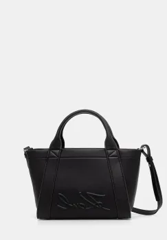 Karl Lagerfeld geanta crossbody pentru femei cu imitatie de piele intoarsa K/VILLE imagine