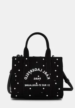 Karl Lagerfeld geanta crossbody pentru femei din bumbac K/RSG imagine