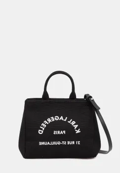 Karl Lagerfeld geanta crossbody pentru femei, din bumbac K/RSG CONV. imagine