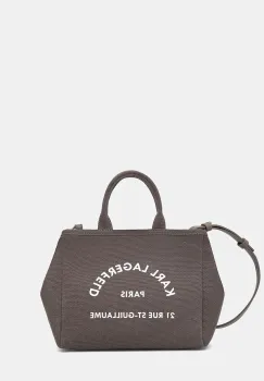 Karl Lagerfeld geanta crossbody pentru femei, din bumbac K/RSG CONV. imagine
