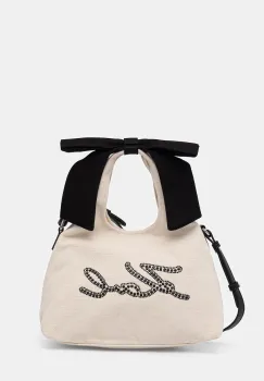 Karl Lagerfeld geanta crossbody pentru femei din bumbac K/SIGNATURE imagine
