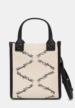 Karl Lagerfeld geanta crossbody pentru femei, din bumbac K/VILLE imagine