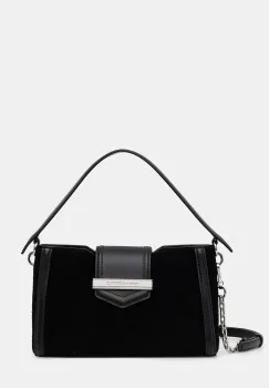 Karl Lagerfeld geanta crossbody pentru femei din piele intoarsa imagine
