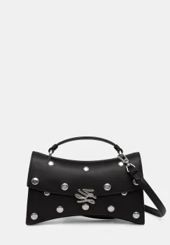 Karl Lagerfeld geanta crossbody pentru femei din piele K/AUTOGRAPH imagine