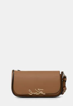Karl Lagerfeld geanta crossbody pentru femei din piele K/SIGNATURE imagine