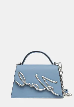 Karl Lagerfeld geanta crossbody pentru femei din piele K/SIGNATURE imagine